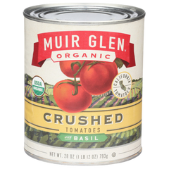 Organic Crushed Tomatoes with Basil