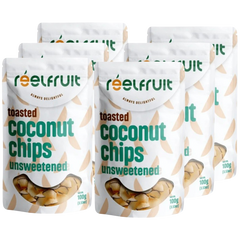 Toasted Coconut Chips Unsweetened (6 Pack)
