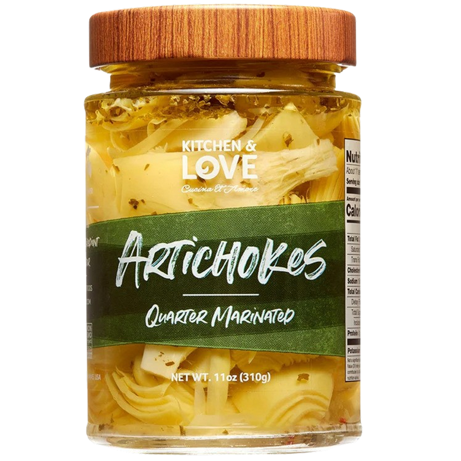 Quartered Marinated Artichoke Hearts