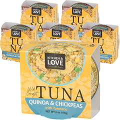 Quinoa & Chickpea Ready-To-Eat Tuna Meal (8 Pack)
