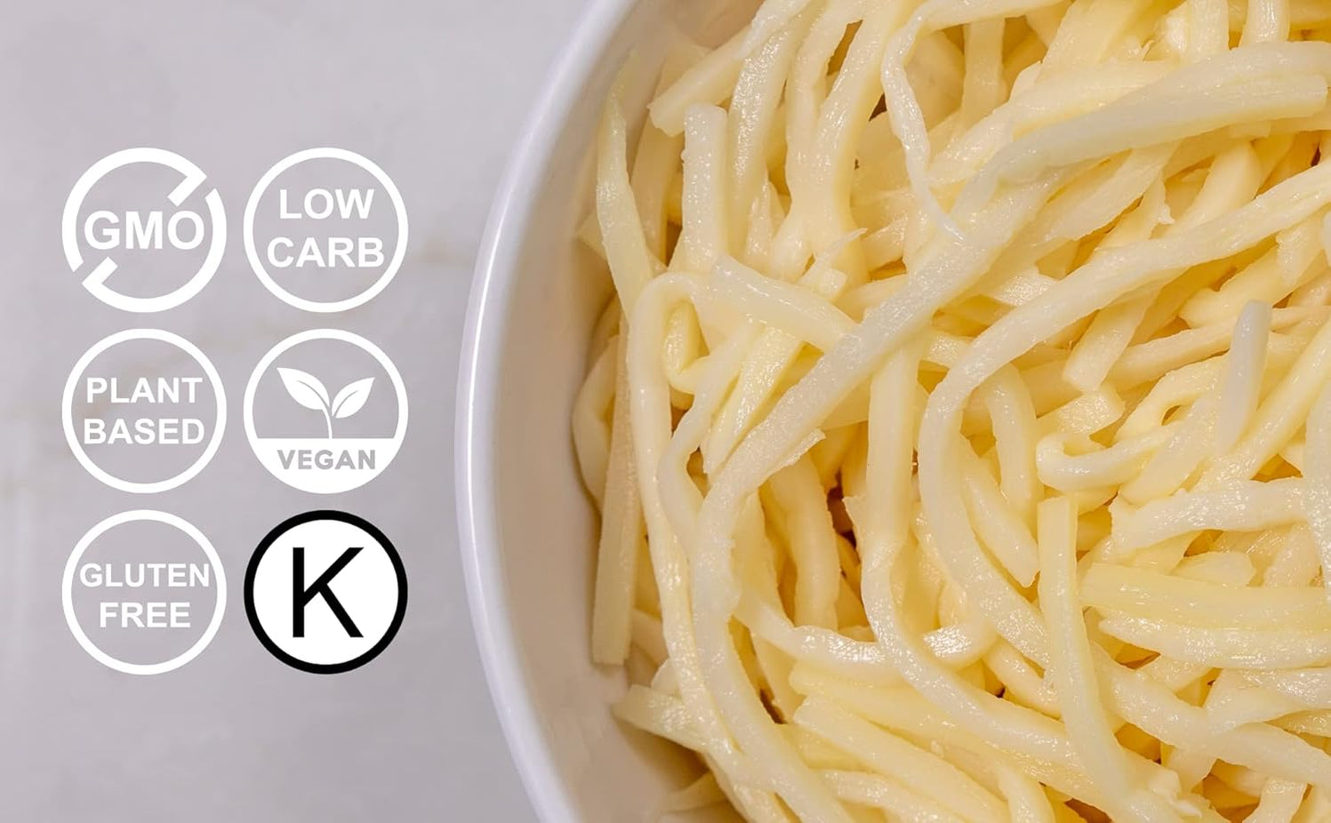 Hearts of Palm Linguine Pasta (3 Pack)