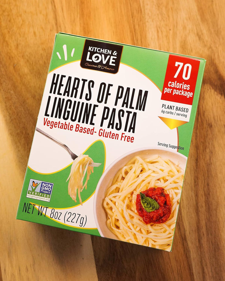 Hearts of Palm Linguine Pasta (3 Pack)