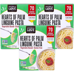 Hearts of Palm Linguine Pasta (3 Pack)