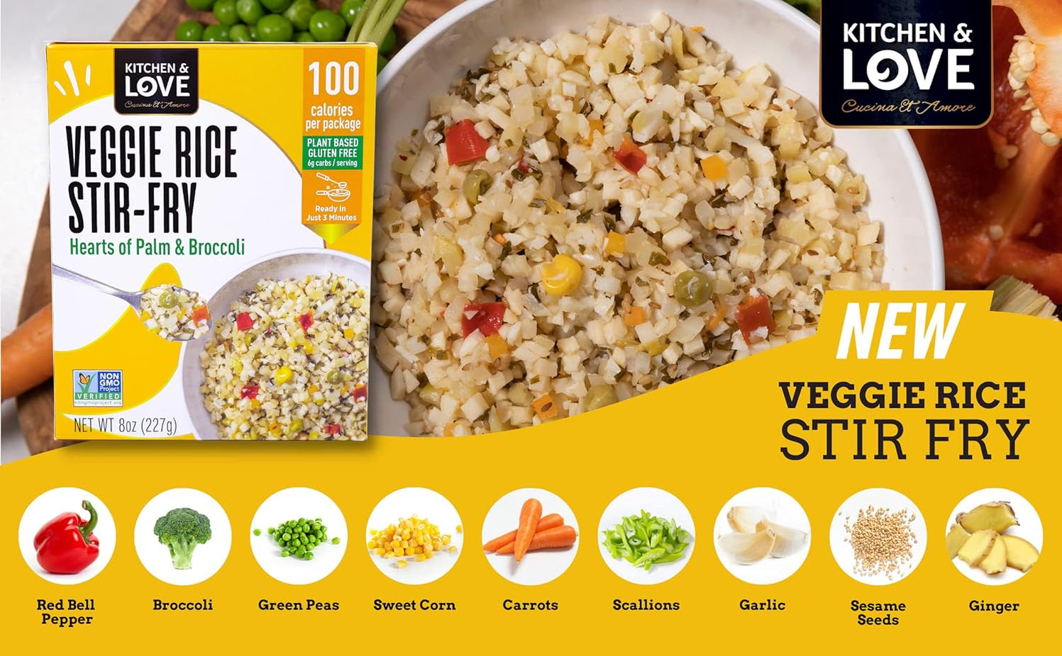 Veggie Rice Pack Kitchen and Love Veggie Rice Stir-Fry (3 Pack) – Martie