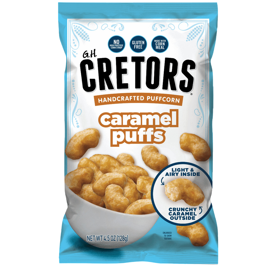 Caramel Flavored Corn Puffs