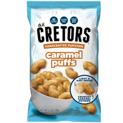 Caramel Flavored Corn Puffs