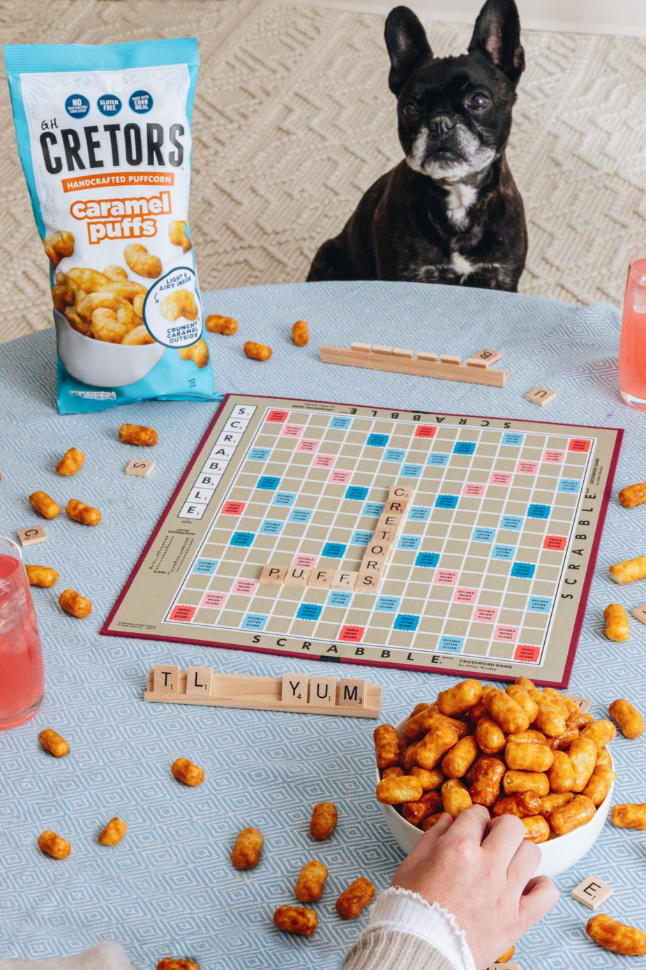 Caramel Flavored Corn Puffs