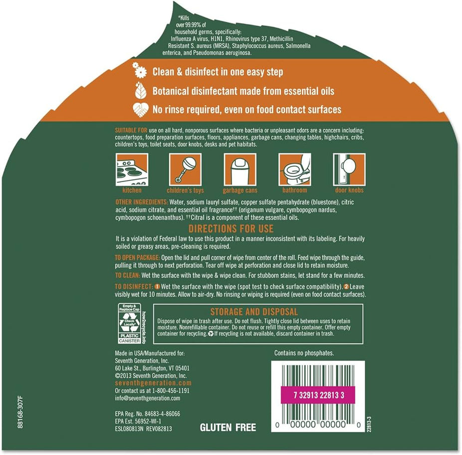 Disinfecting And Cleaning Wipes