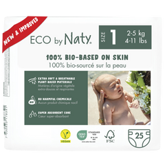 Eco Diapers Size 1 (25 CT)