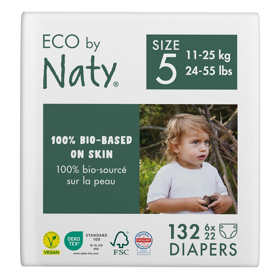 Eco Diapers Size 5 (22 CT)