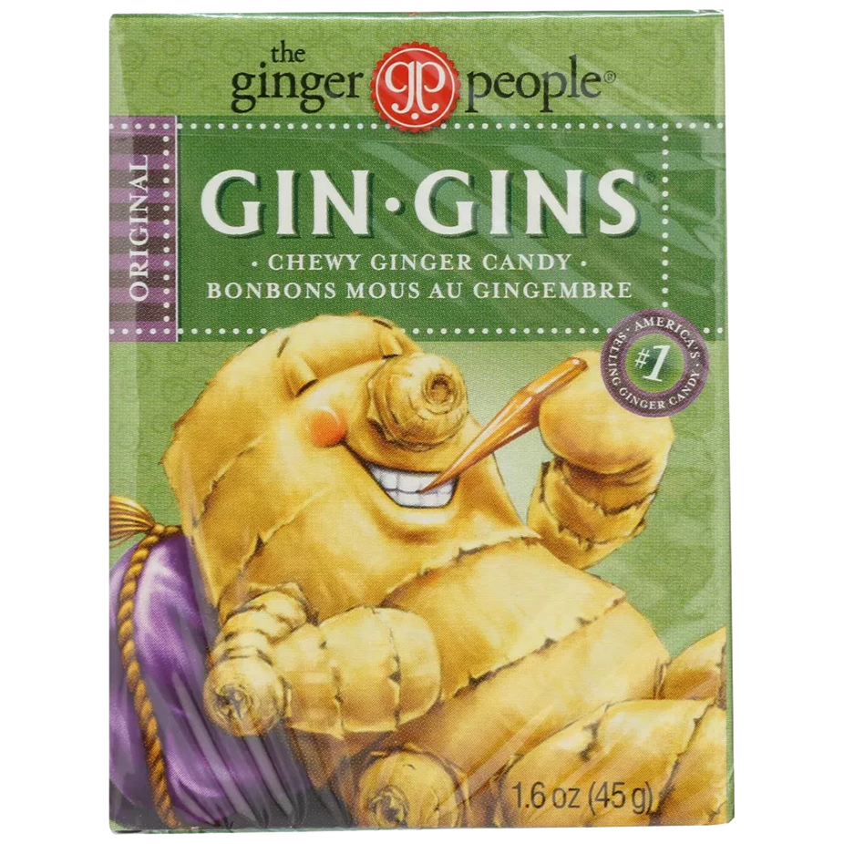 Gin-Gins Chewy Ginger Candy (Travel Pack)