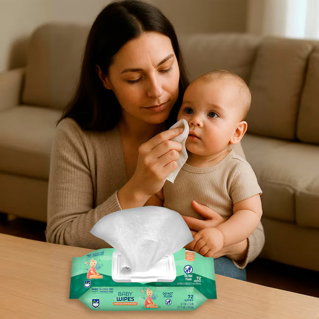Shea Butter Baby Wipes (3 Pack)