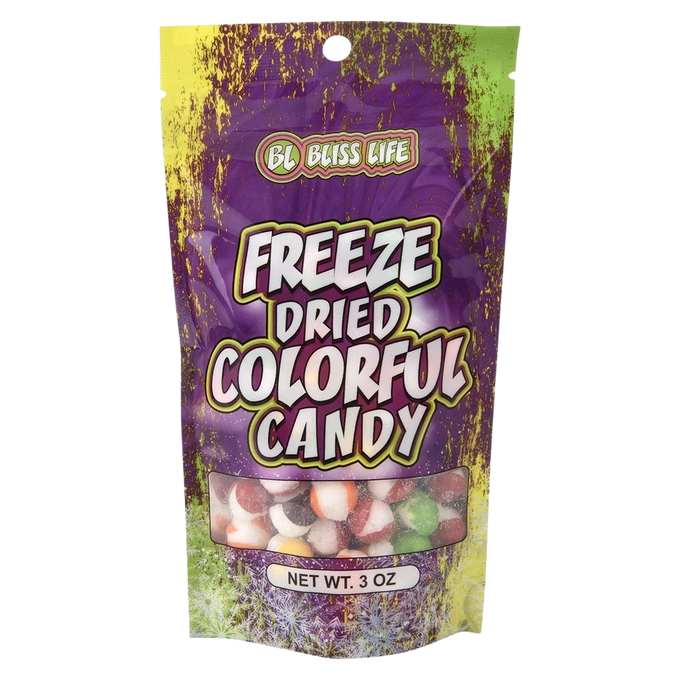 Freeze Dried Colorful Rainbow Candy