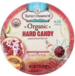 Organic Pomegranate Nectarine Candy Tin