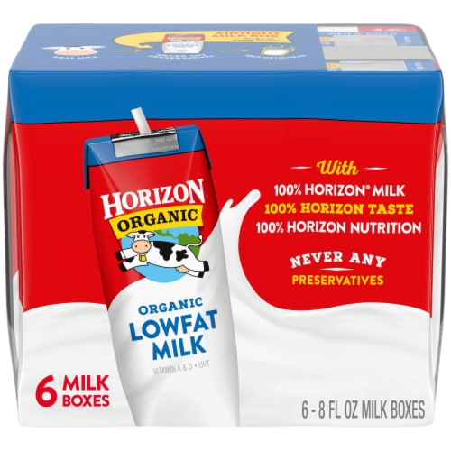 Organic 1% Plain Milk (6 CT)