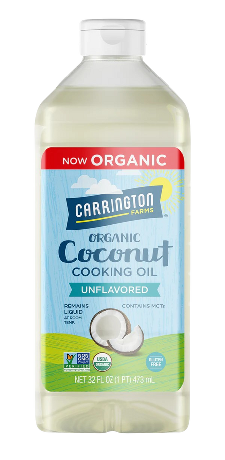 Organic Coconut Cooking and Baking Oil