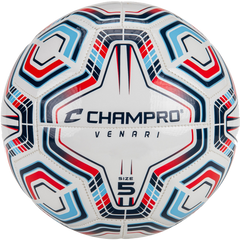 Venari 20 Panel Soccer Ball - #3 Navy Blue Scarlet