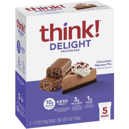 Chocolate Mousse Pie Delight Protein Bar (5 CT)