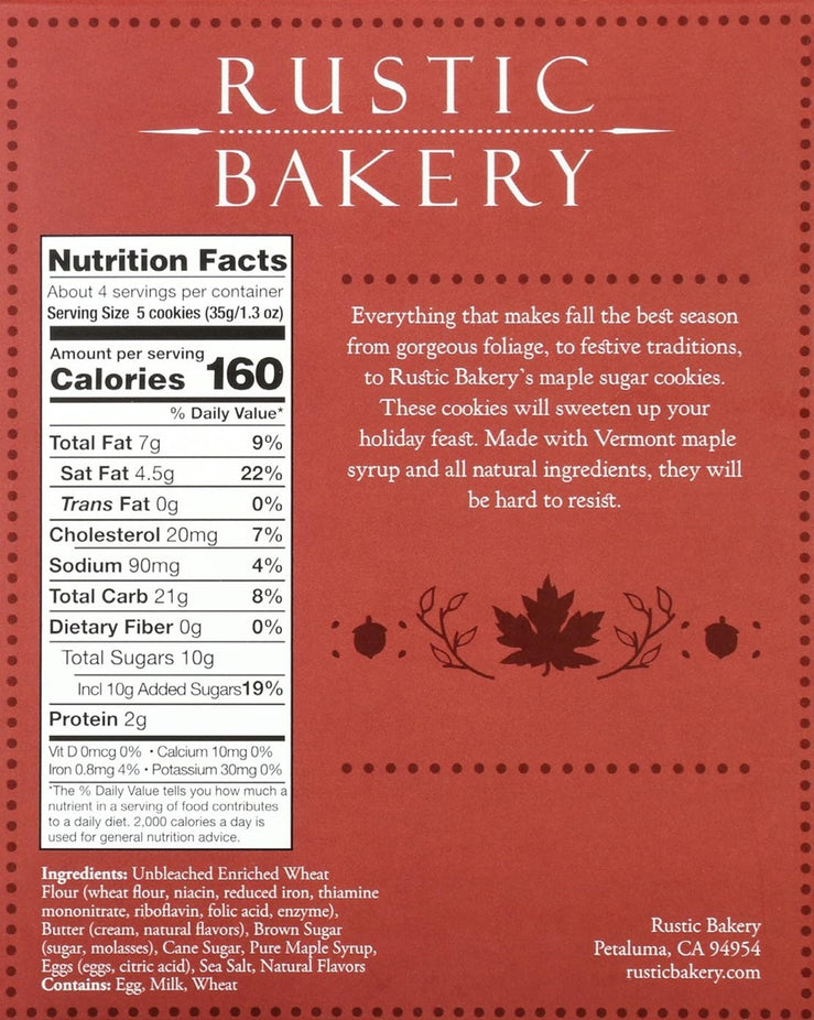 Maple Leaves Cookies