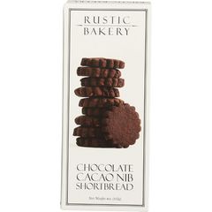 Chocolate Cacao Nib Shortbread