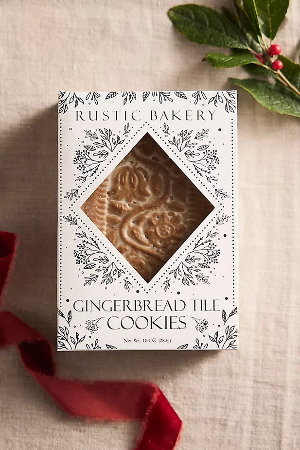 Gingerbread Tile Cookies