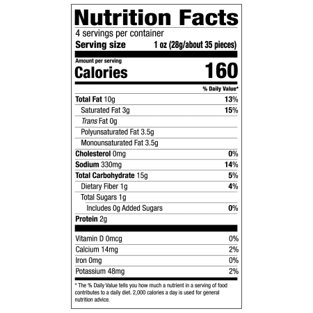 Corn Snack Sticks, Fuego