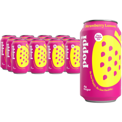 Strawberry Lemon Prebiotic Soda (12 Pack)