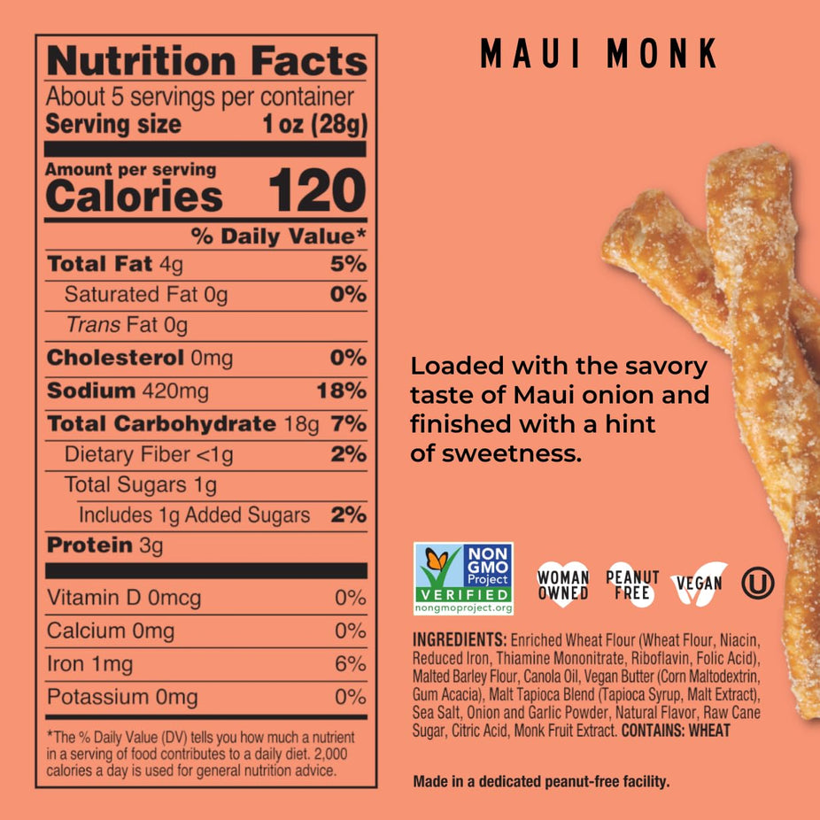 Maui Monk Vegan Butter Pretzel Braids
