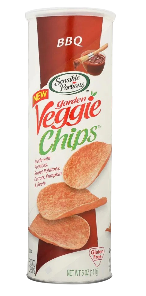 BBQ Garden Veggie Chips Canister