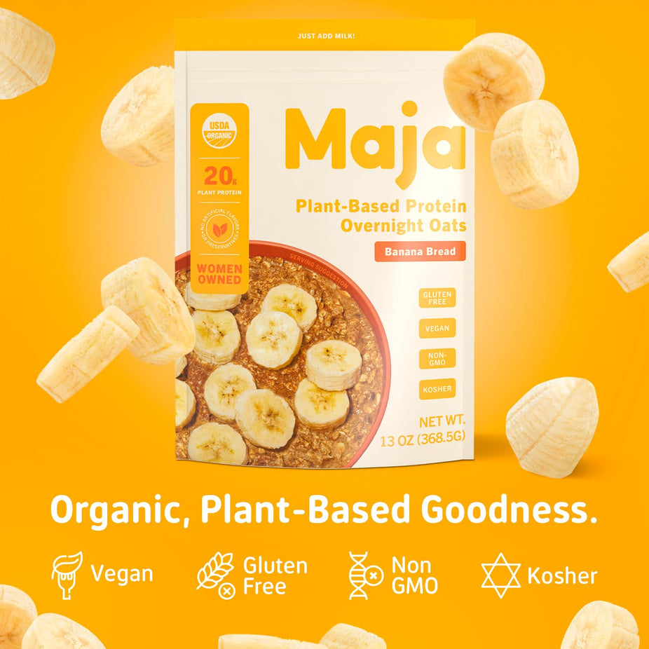 Banana Bread Overnight Oats Multiserve pouches