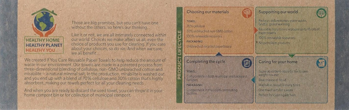 Reusable Paper Towels (12 CT)