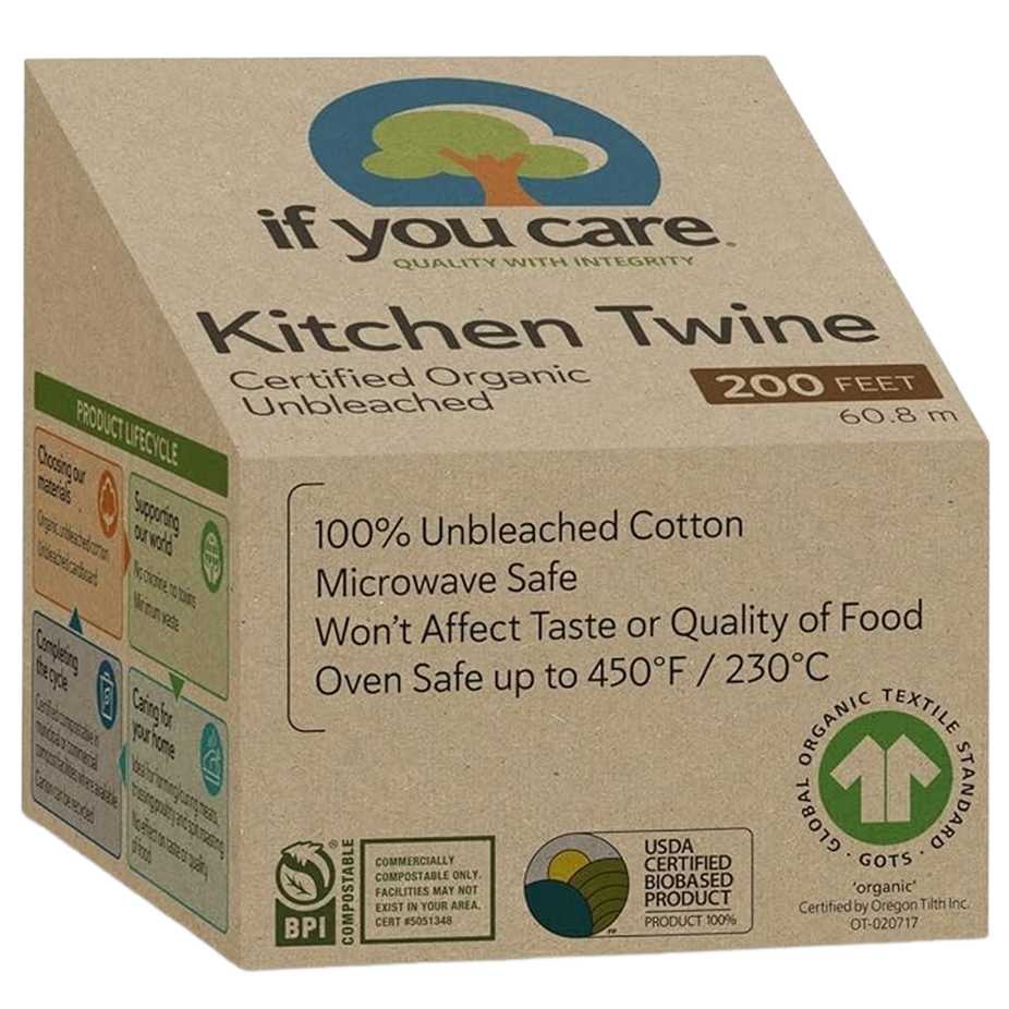 Natural Kitchen Twine - 200 Feet