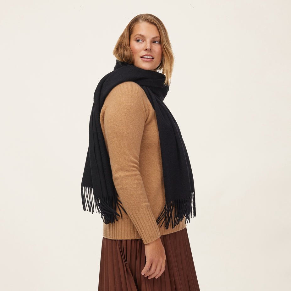 Cleo Oversized Cashmere Scarf