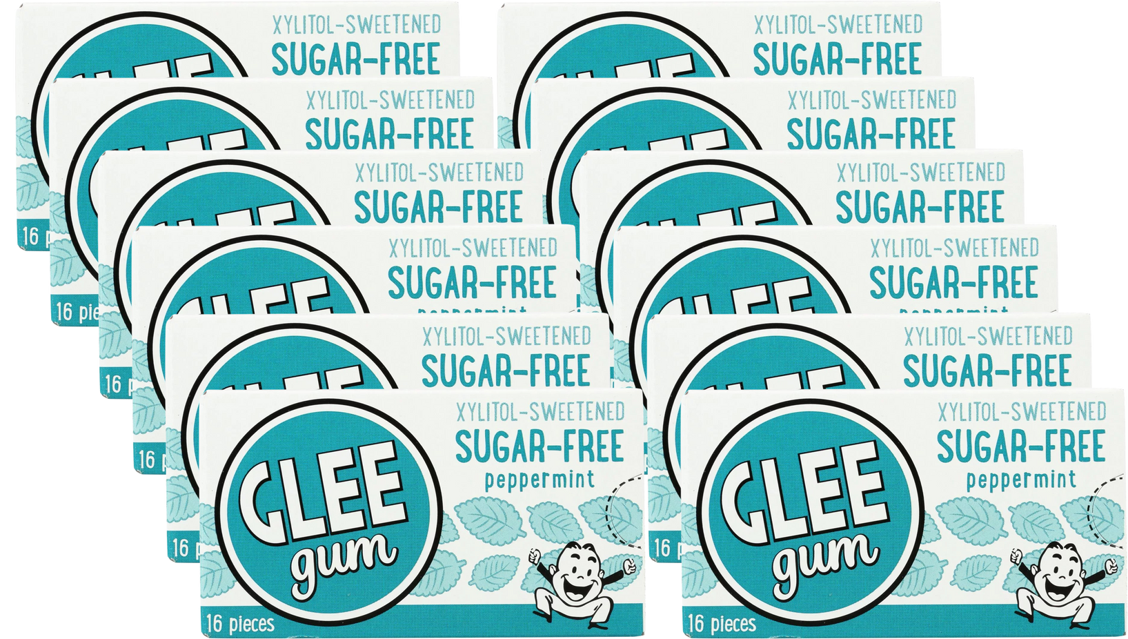 Sugar Free Refresh Mint Gum (12 Pack)