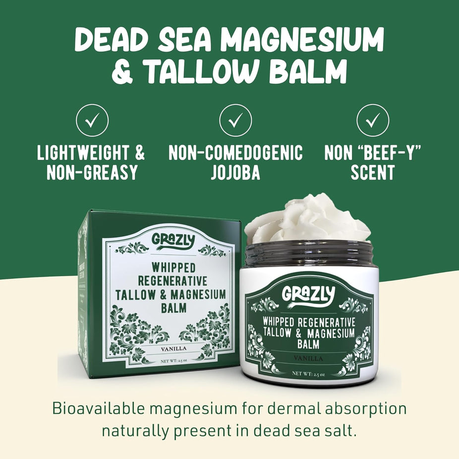 Regenerative Tallow & Honey Balm - Unscented