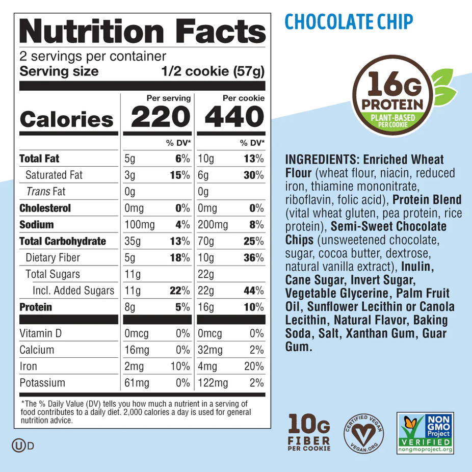 Chocolate Chip Cookie (6 CT)
