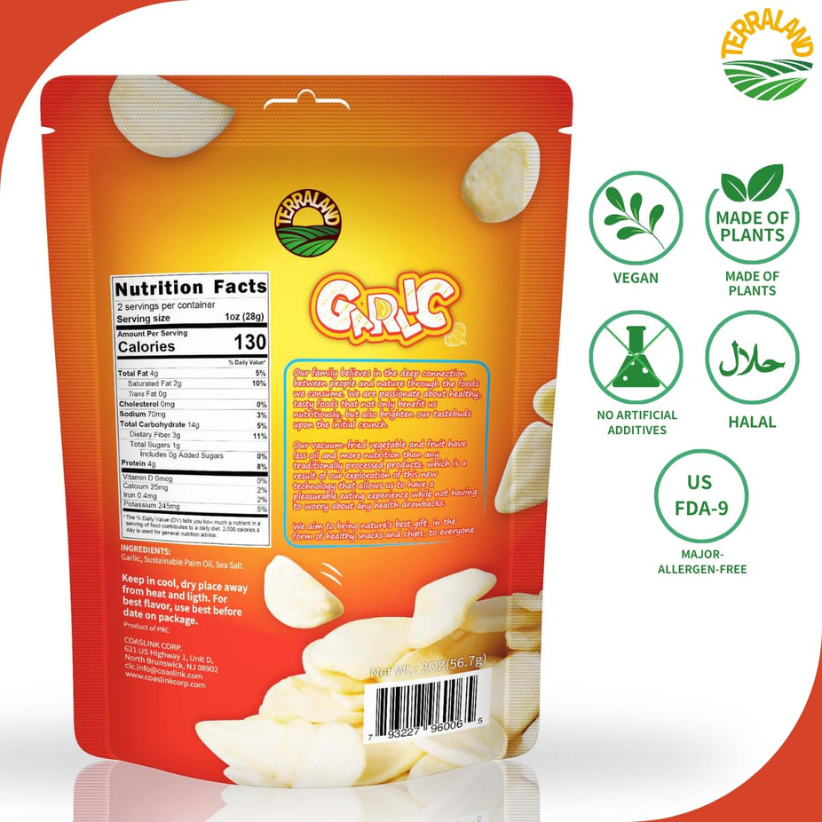 Garlic Sea Salt Chips (8 Pack)