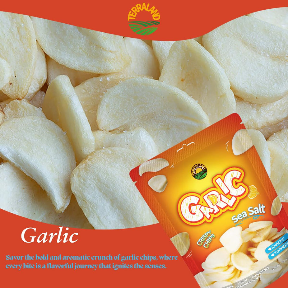 Garlic Sea Salt Chips (8 Pack)