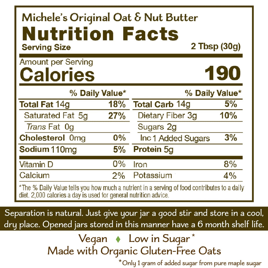 Oat & Nut Butter