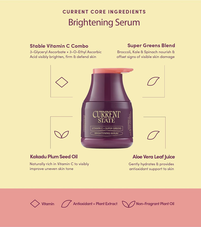 Vitamin C and Super Greens Brightening Serum