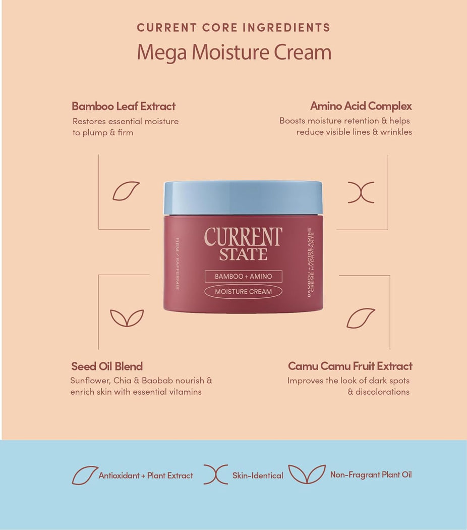Bamboo And Amino Mega Moisture Cream