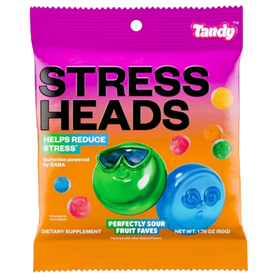 Stress Heads Perfectly Sour Fruit Faves Gummies