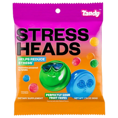 Stress Heads Perfectly Sour Fruit Faves Gummies