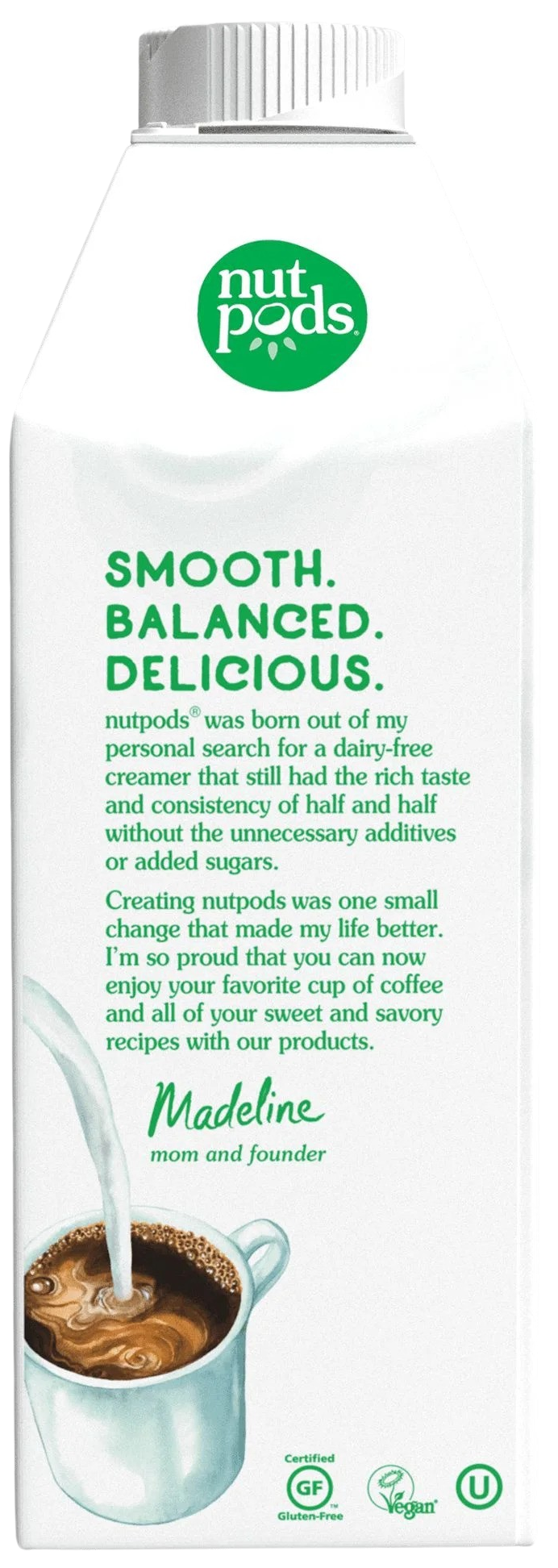 Nutpods Almond + Coconut French Vanilla Creamer