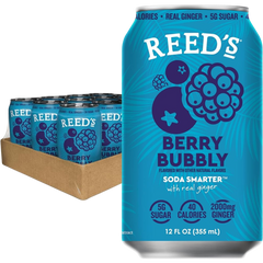 Berry Bubbly Functional Soda (12 Pack)
