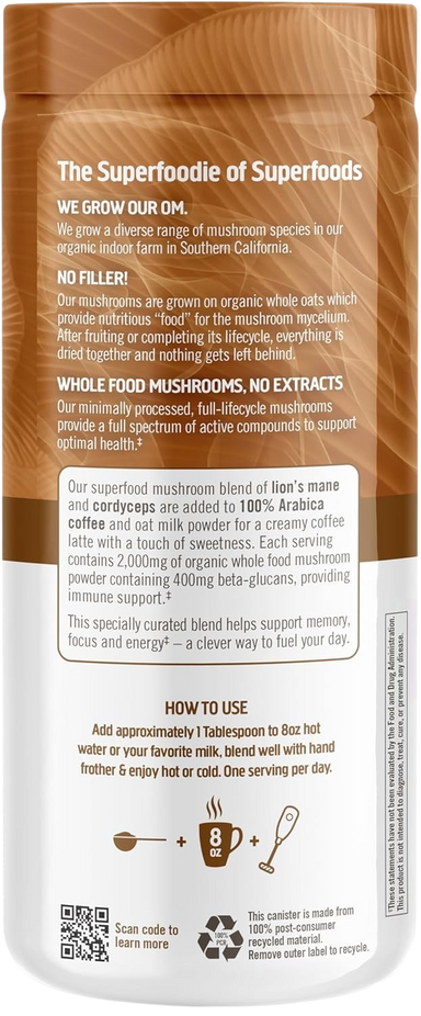 Mushroom Coffee Latte Blend