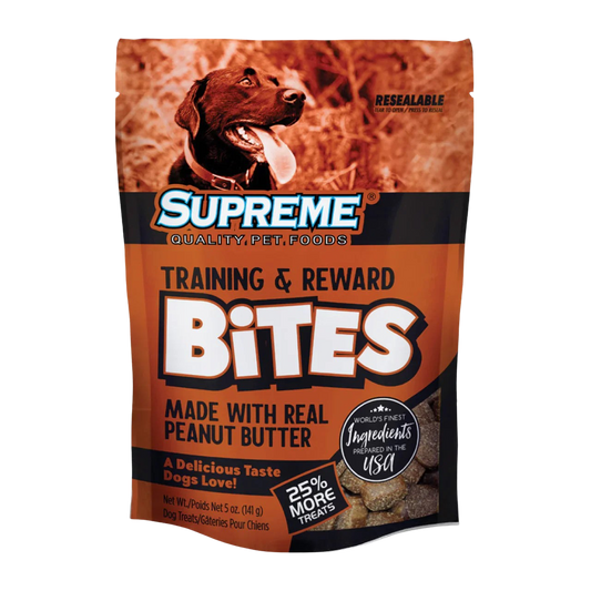 Training and Reward Dog Bites - Peanut Butter