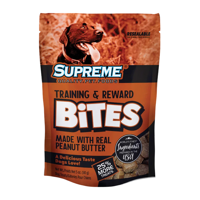 Training and Reward Dog Bites - Peanut Butter