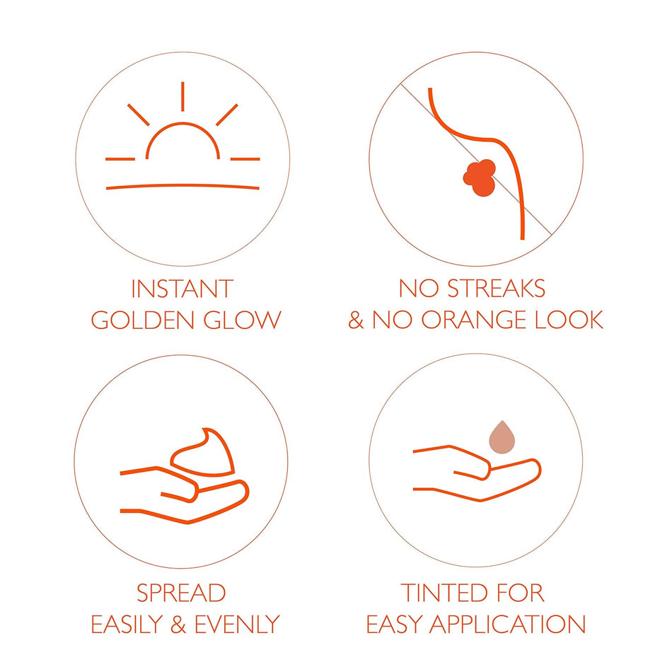 Sunless Tan - Self Tanning Comfort Cream Instant Golden Glow