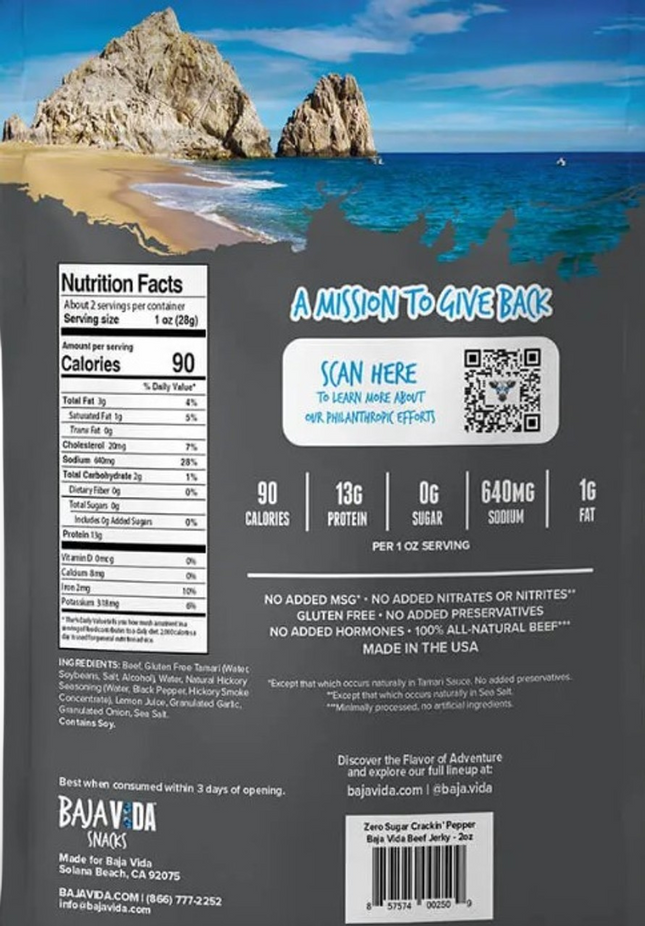 Pepper Crackin Jerky